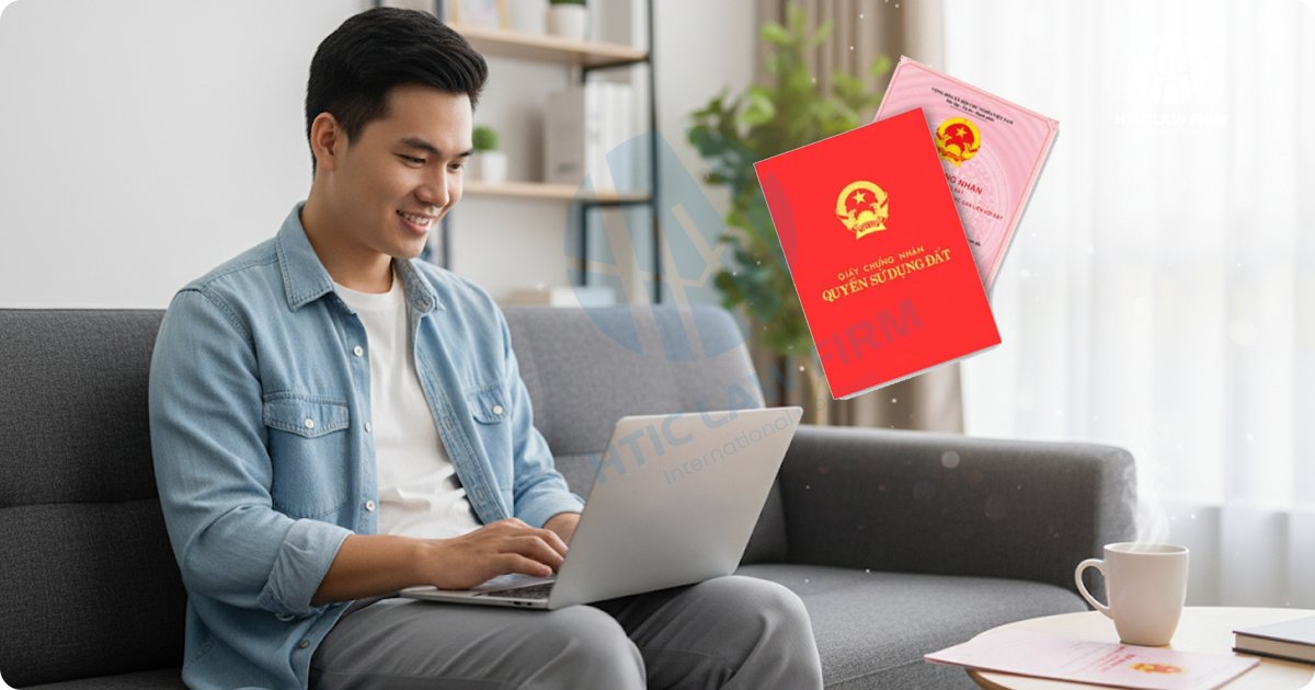 Từ nay có thể cấp sổ đỏ ngay tại nhà qua dịch vụ công Online | HTIC