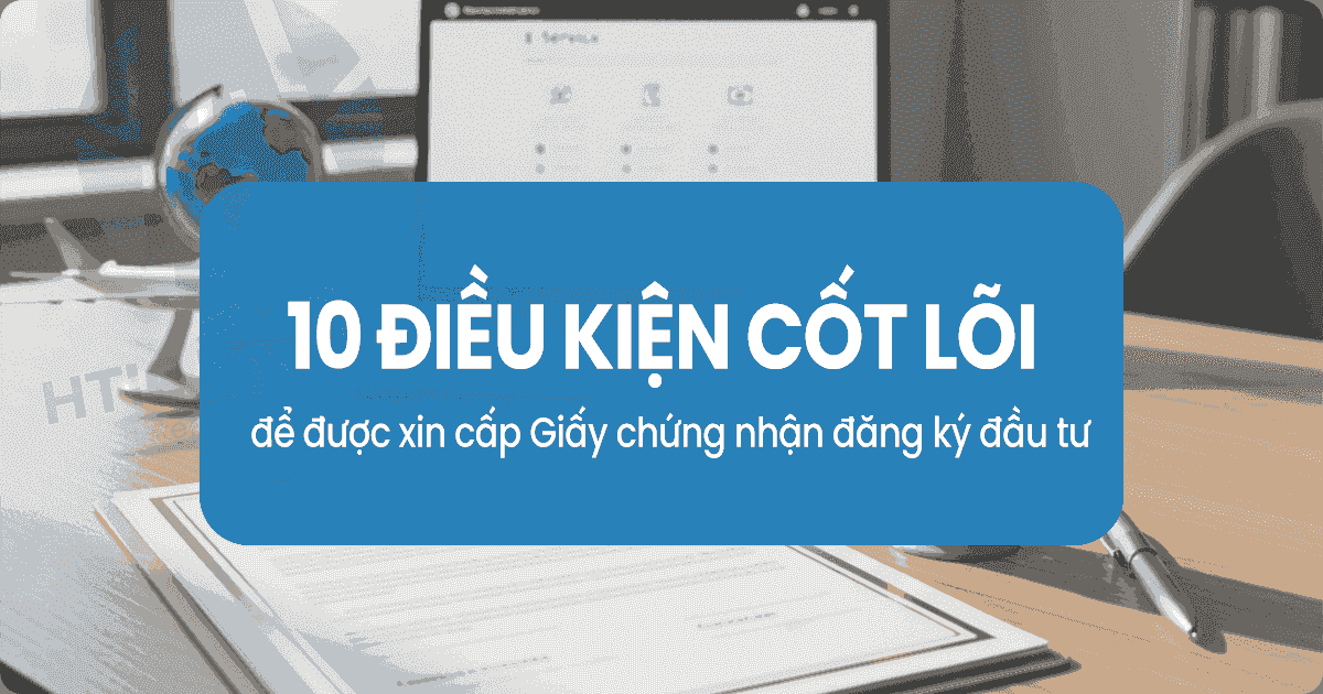 Điều kiện cấp Giấy chứng nhận đăng ký đầu tư (IRC) | Mới nhất 2025
