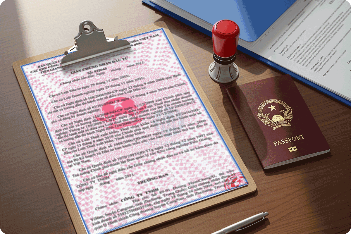 Hồ sơ xin Giấy chứng nhận đăng ký đầu tư IRC (Investment Registration Certificate)