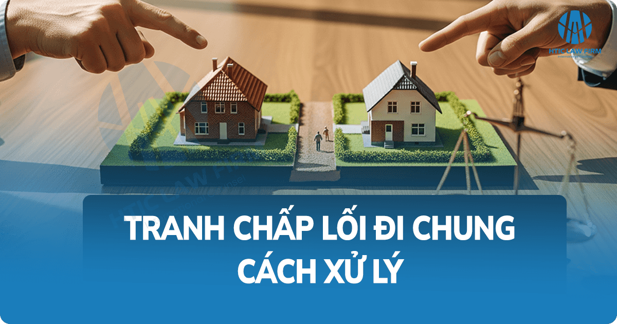 Tranh chấp lối đi chung: cách giải quyết hiệu quả